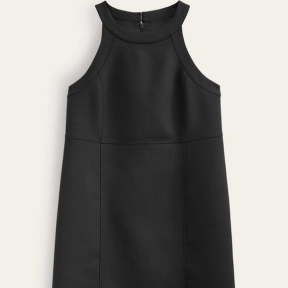 Boden Mini Shift Dress Women Size 4 Regular Black Above the Knee NWT - Picture 3 of 16
